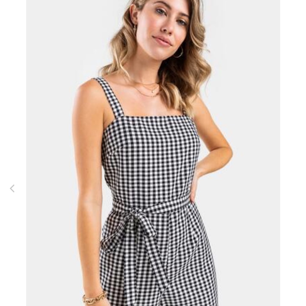 Izzie Gingham Jumpsuit